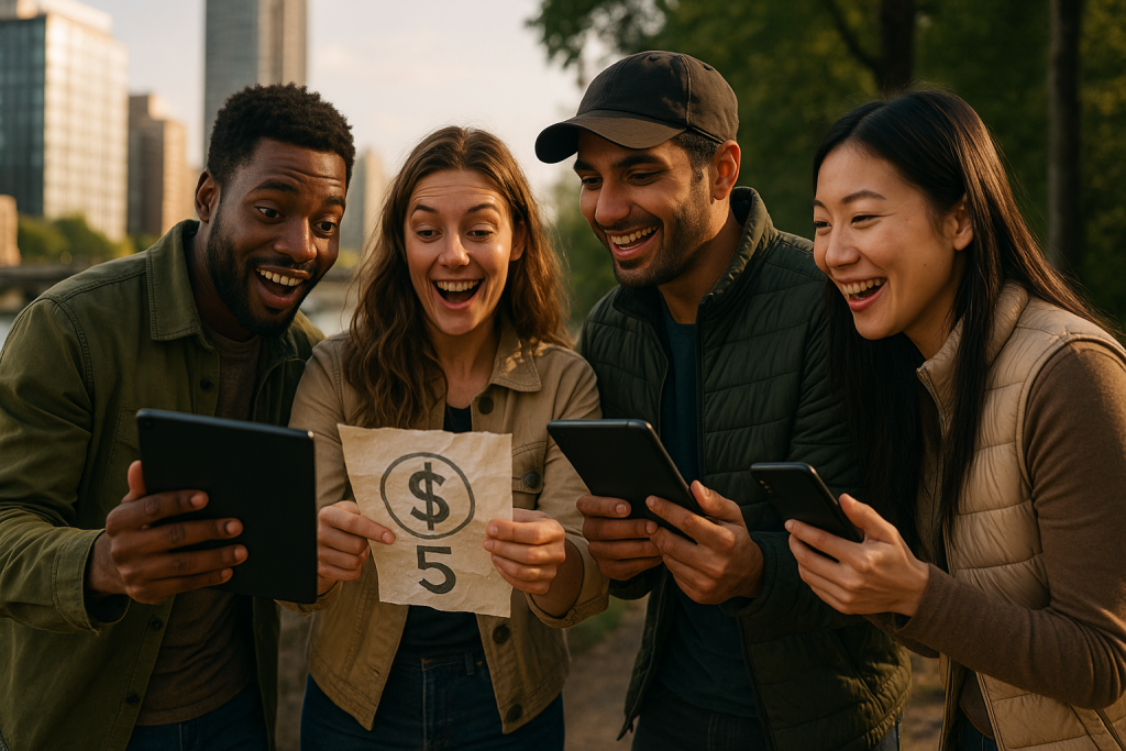 Cash Hunt - Modern Treasure Hunt Experience